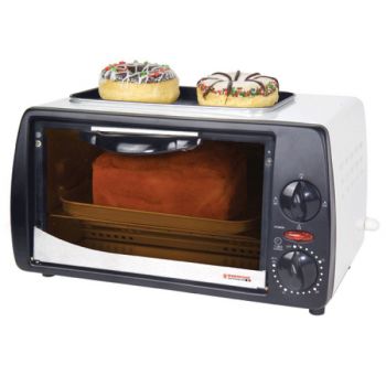 WF-1000D - 10 LTR - Toaster Oven with Hot Plate